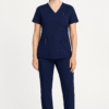 UNIFORME Cherokee Workwear Originals Ultra Camisa con cuello en V y Pantalón cintura elástica
