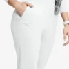 UNIFORME Butter-Soft Originals con cuello festoneado Pantalón de tiro alto con piernas rectas.
